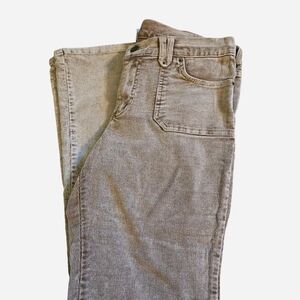 Y2K Elle Menno Low Rise Corduroy Flare Pants – Vintage 2000s Beige